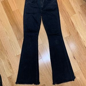 AMERICAN EAGLE high rise artist flare jeans